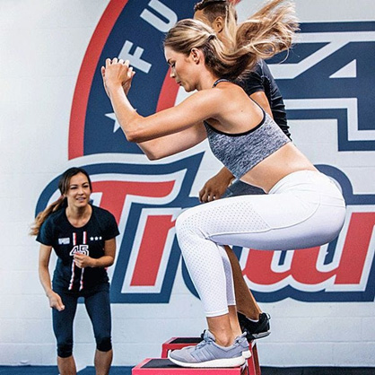 The F45 fitness chain has a program that recruits instructors from the military