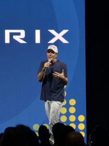 Jesse Itzler addresses HFA Show 2026 attendees, Tuesday morning keynote