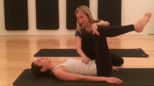 Karen Lord, founder of Karen Lord Pilates Movement, in one of her Los Angeles studios