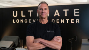 Don Michael, President of Ultimate Longevity Center, discussing the brand's franchise model.
