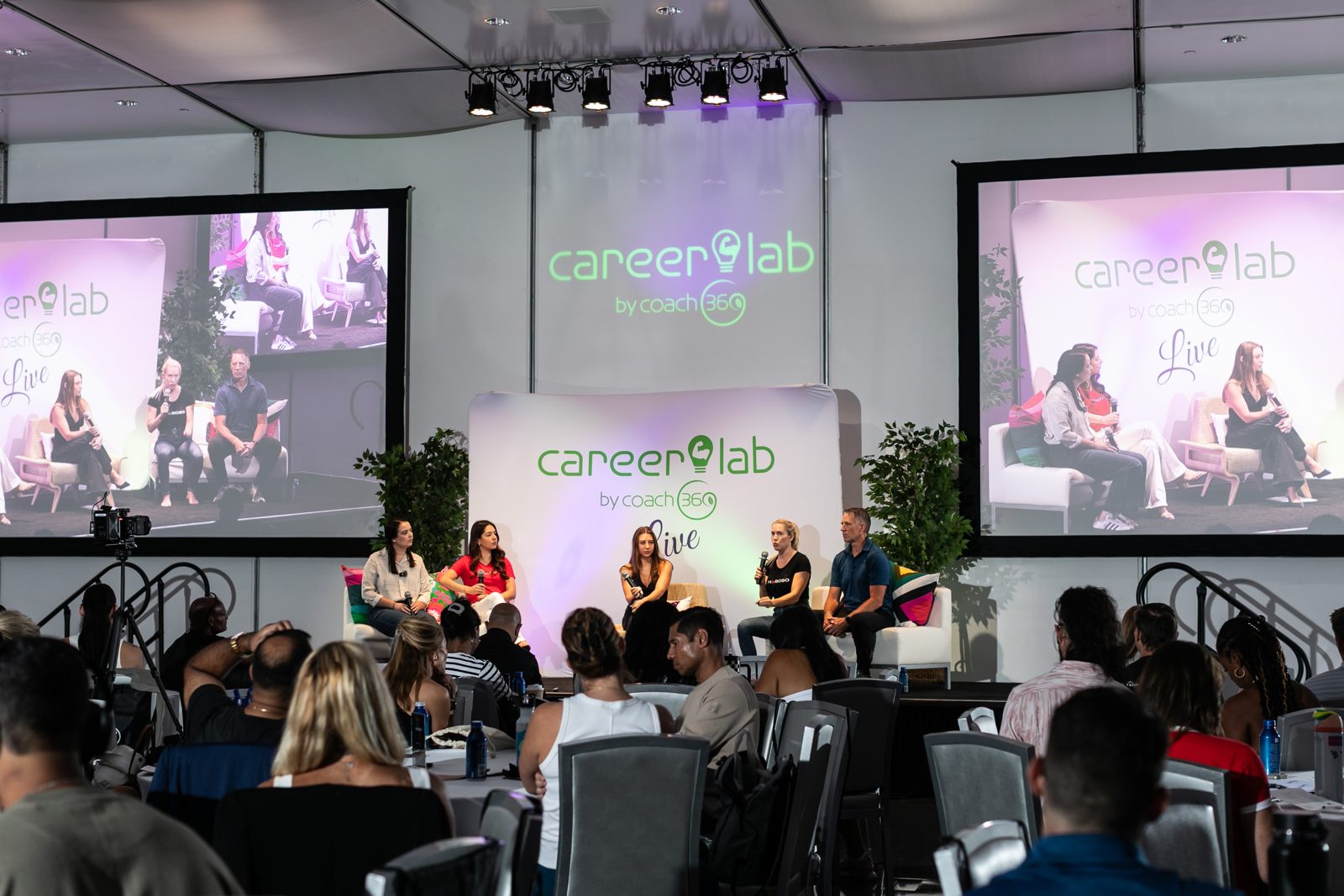 The full room at Career Lab LIVE