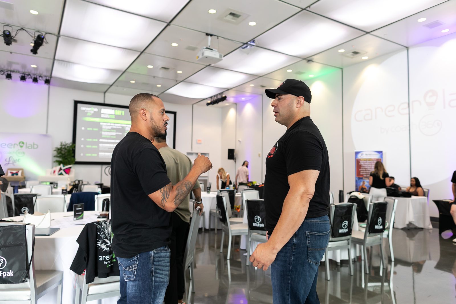 Networking at Career Lab LIVE